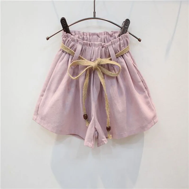 

Girl Set 2017 Summer Style Children's Clothing Set Sleeveless White T-Shirt + Pink Pants 2Pc Girls Set