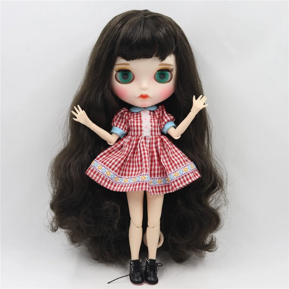 Ледяная фабрика blyth кукла 1/6 игрушка bjd матовое лицо заказное лицо кукла на заказ 30 см