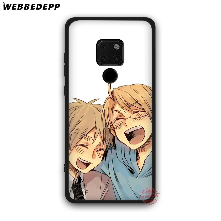 WEBBEDEPP Hetalia Axis Powers Soft Case for Huawei Mate 30 10 20 Pro Lite Nova 2i 3 3i 4 5i 2 Cases | Мобильные телефоны и
