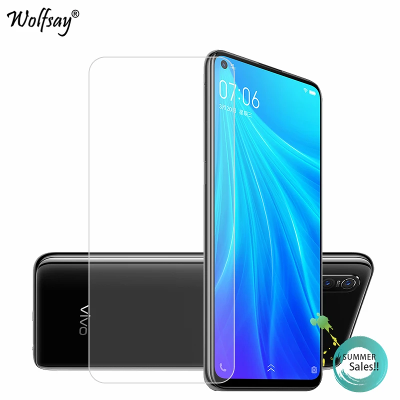 

2 шт. 9H для стекла Vivo Z5x защита экрана закаленное стекло для BBK Vivo Z5x стеклянная пленка для телефона BBK Vivo Z5x защитная пленка