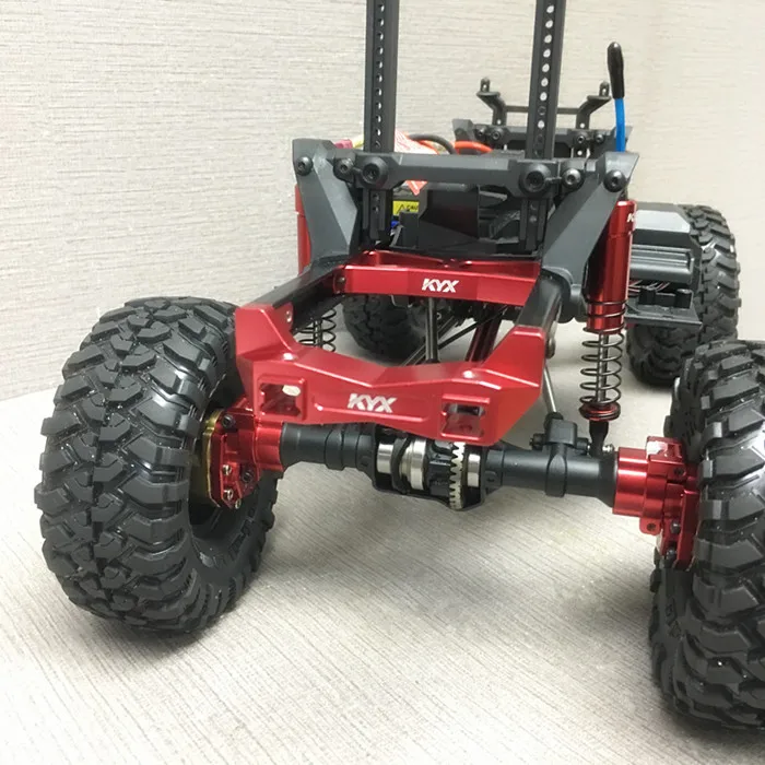 Комплект заднего бампера из сплава для 1/10 Traxxas Trx 4 TRX 4|Детали и аксессуары| |