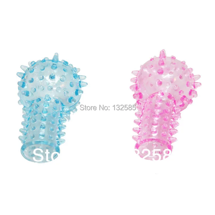 Pleasure Toys Sex Adult Products for men elastic sex crystal finger sleeve free shipping | Красота и здоровье