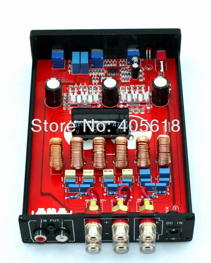 TPA3116 2 1 2x50W + 100W Класс D усилителя платы сборки с чехлом|board board|board ampboard class d |