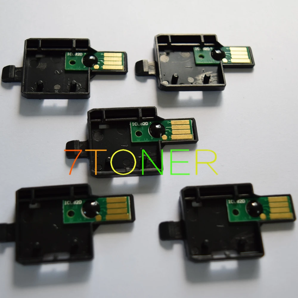 5 x чип сброса + покрытие чипа для Xerox Phaser 6500N 6500DN 106R01594 106R01595 106R01596 106R01597 Workcenter 6505N 6505DN