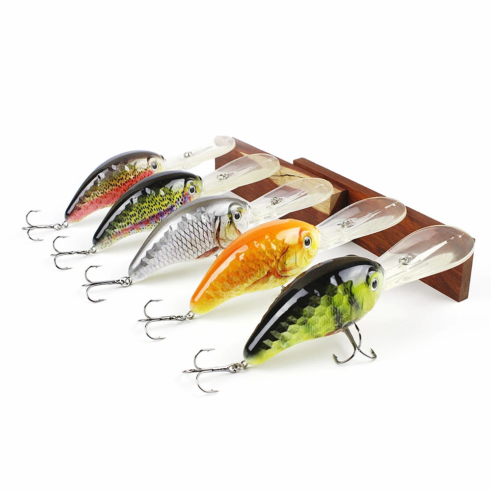 Рыболовная приманка с уникальной алмазной текстурой 5 цветов 15 см/32 4 г | Спорт и