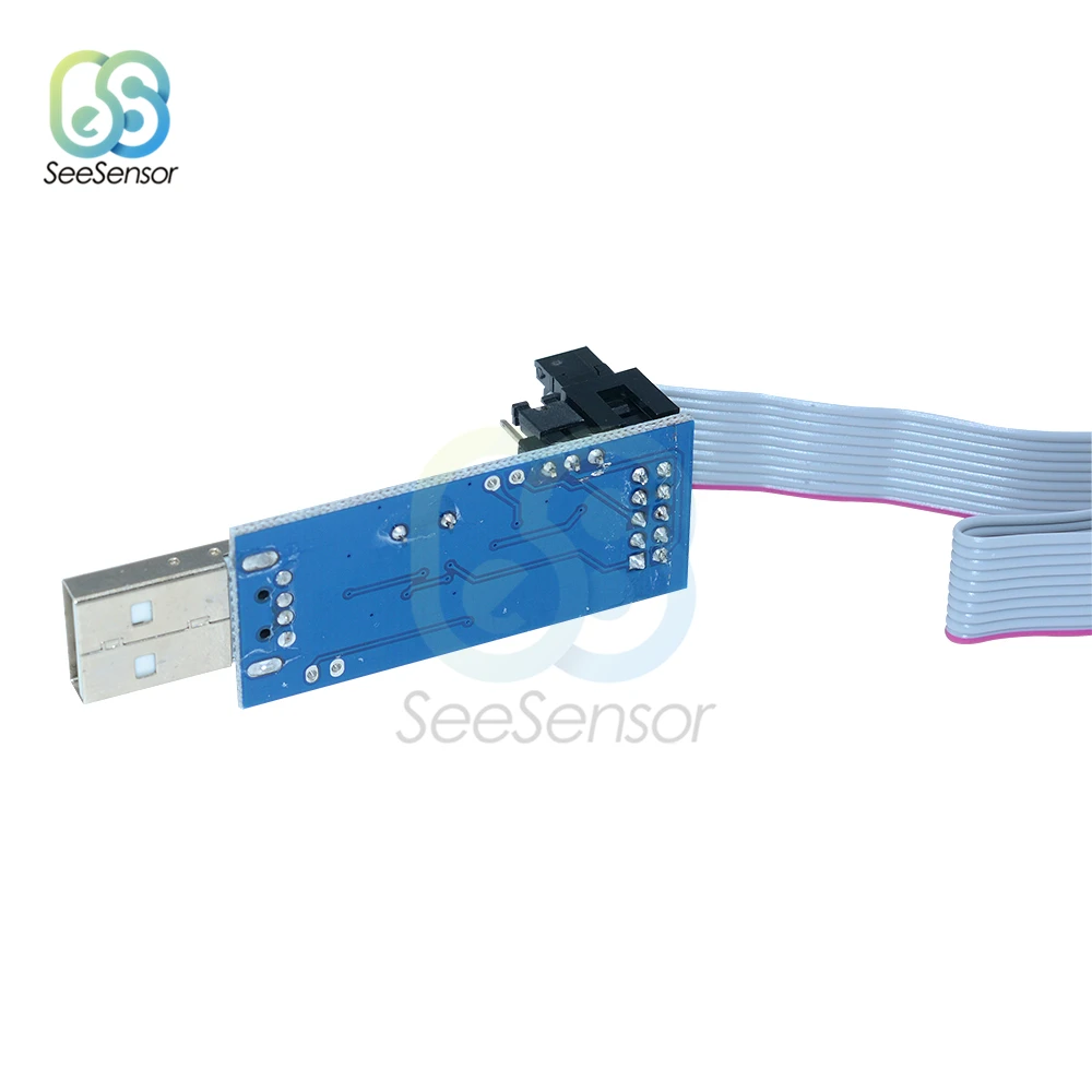 Модуль загрузки USBASP AVR программатор USBISP USB ISP ASP ATMEGA8 ATMEGA128 поддержка Win7 64K с 10
