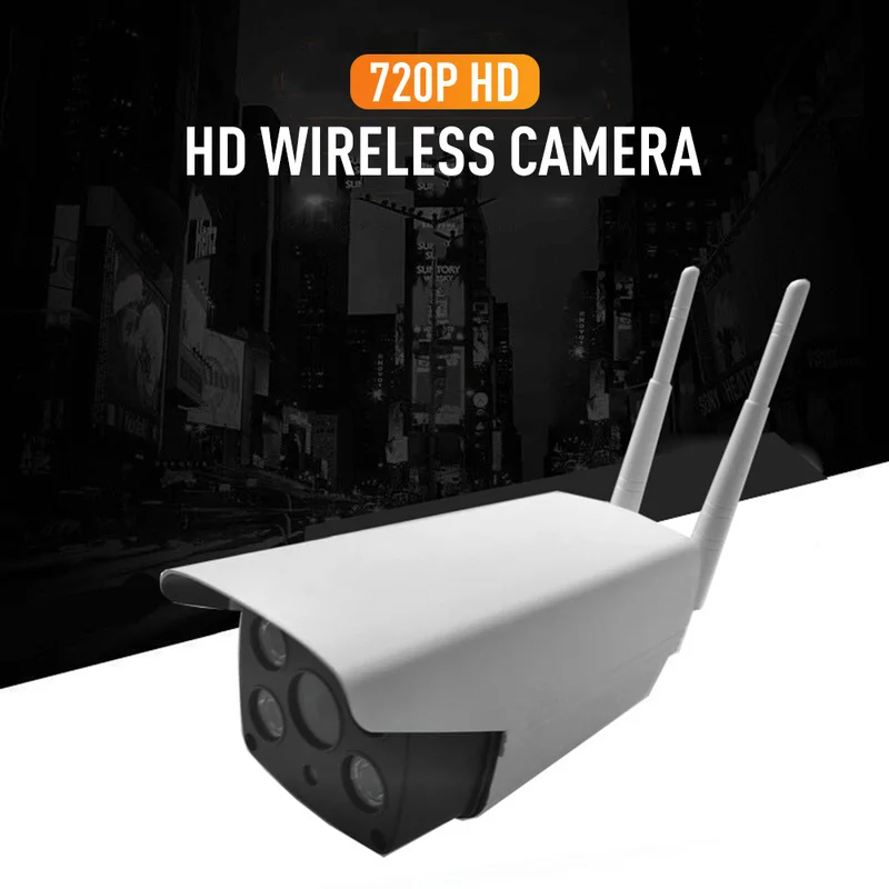 Водонепроницаемая камера видеонаблюдения Full HD 2 Мп 720P Wi Fi IP|Камеры