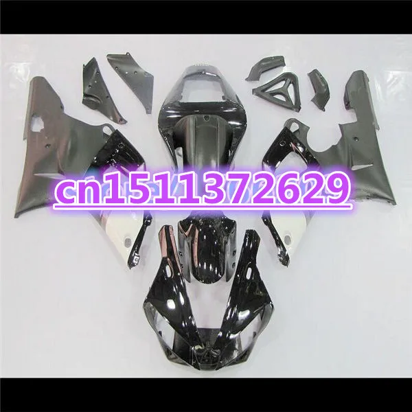 

Bo For YZFR1 2000 2001 black gray white 00-01 YZF1000 2000 2001 R1 YZF R1 YZF1000 2000-2001 ABS Fairing Set Plastic Kit