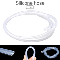 new 1000mm food grade transparent high low temperature resistance wireless rechargeable electric water pump silicone hose sofe