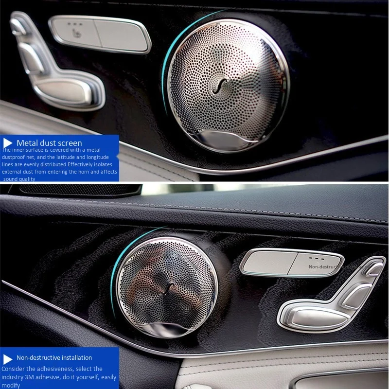 Автомобильный аудио динамик крышка двери динамик крышка для Mercedes-Benz E/C/Glc класс W213 W205
