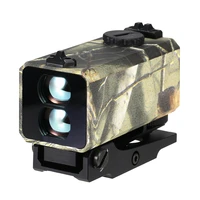 ziyouhu mini laser range finder mount on rifle rangefinder for outdoor hunting shooting distance speed measurer 1200m real time