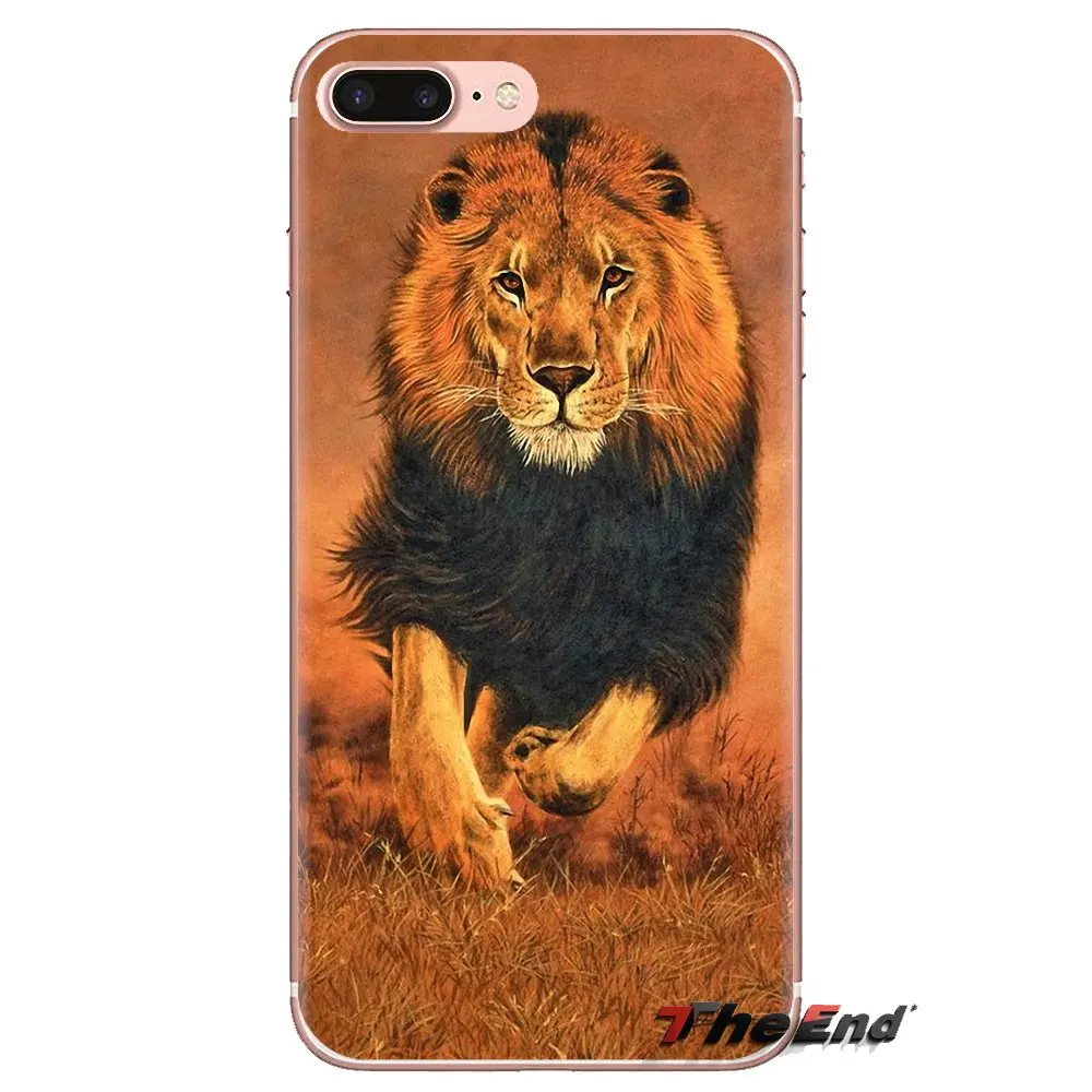 Мягкие прозрачные чехлы для Huawei Mate Honor 4C 5C 5X6X7 7A 7C 8 9 10 8C 8X20 Lite Pro The Lion King Golden Art Animals |