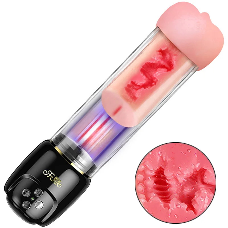 Мужской мастурбатор вибратор чашка самолета тренажер для задержки пениса