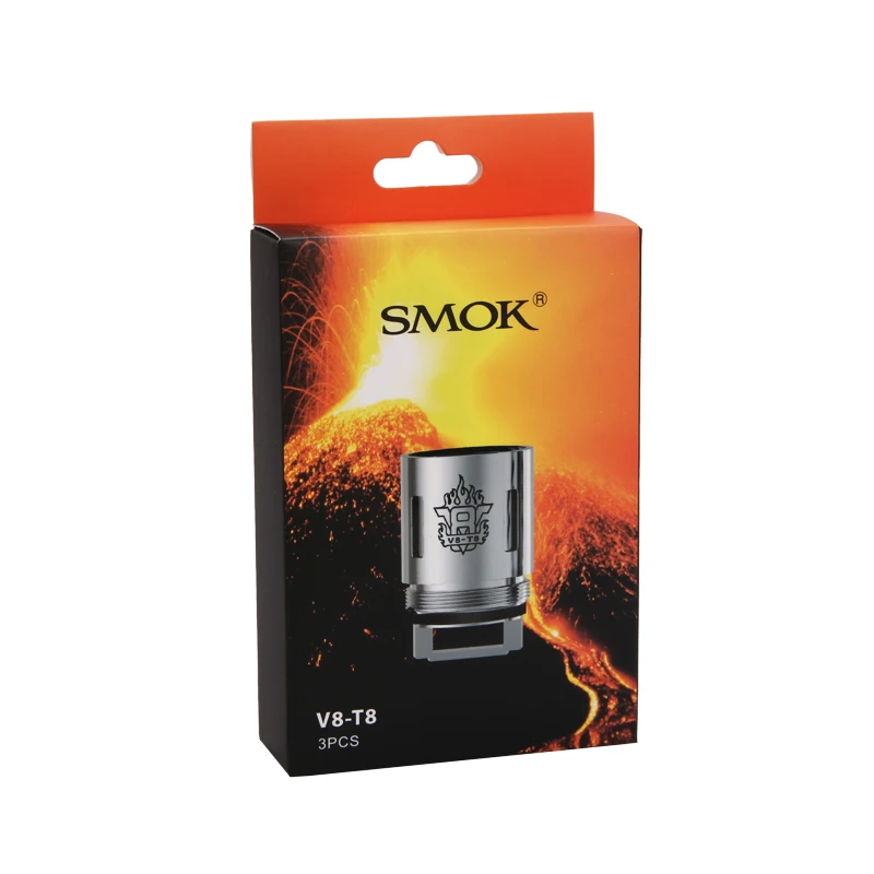 3PCs/lot Original SMOK TFV8 Coil V8-T8 V8-T6 V8-Q4 V8-X4 V8-T10 Core V8 T8 T6 Q4 X4 T10 Vaporizer For Beast Tank Atomizer | Электроника