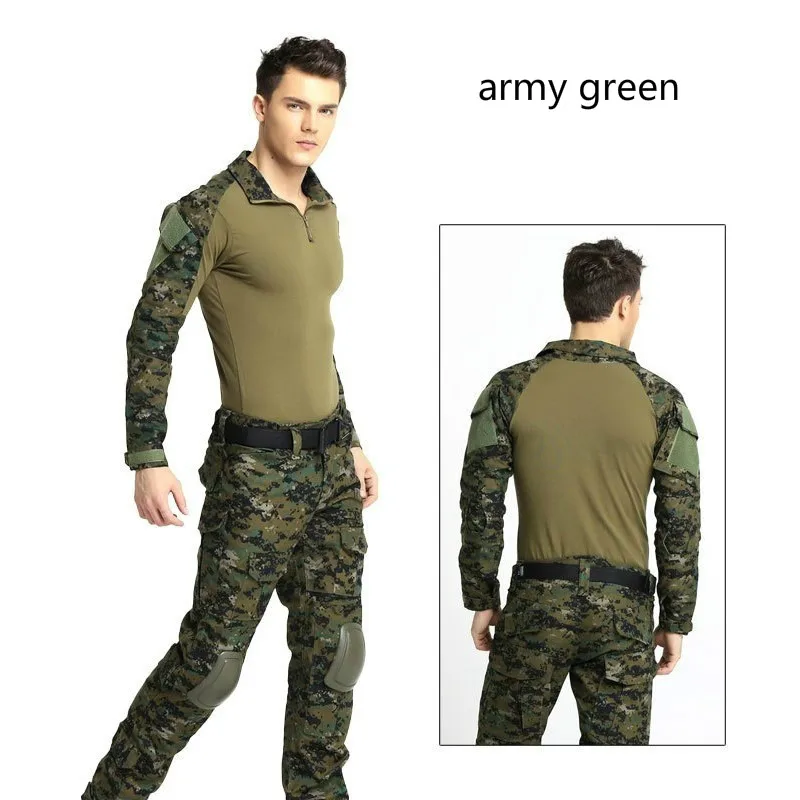 Уличный Камуфляжный костюм CS для военной тренировки лягушки камуфляжная