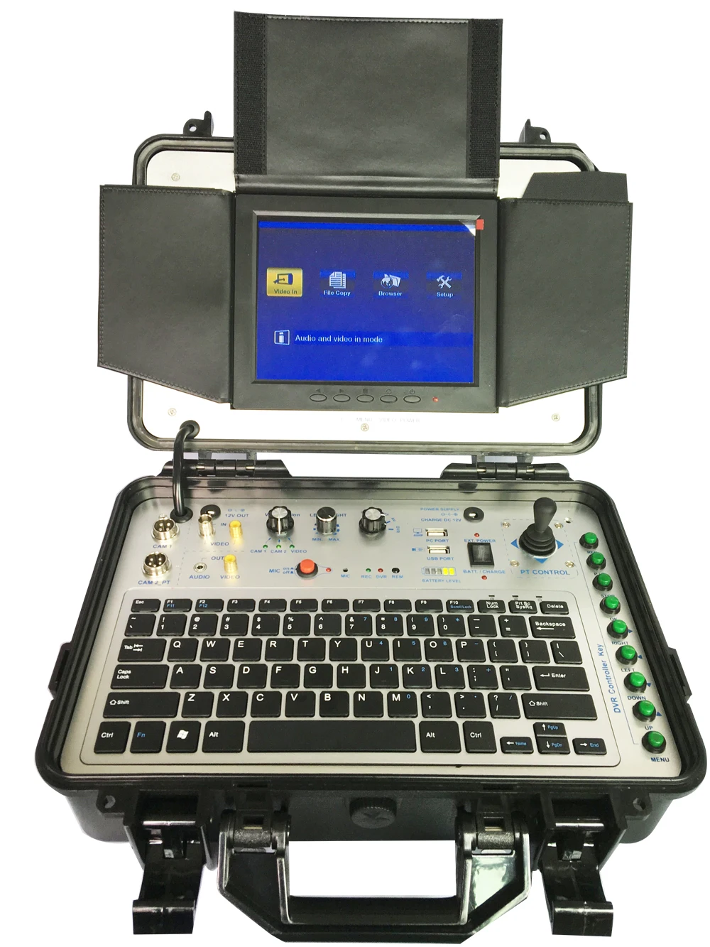 100 м панорамирование и наклон глубоководной скважины Инспекционная камера для