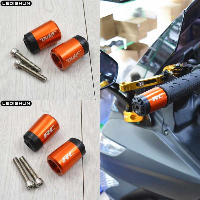 Руль ручки бар концы крышка слайдер для KTM Duke 125 200 390 690 990 SMC RC 1190 RC8/R аксессуары