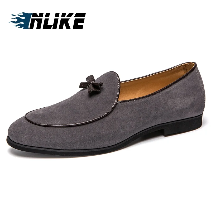 

Men Shoes England Trend Casual Shoes Male Suede Oxford Leather Dress Shoes