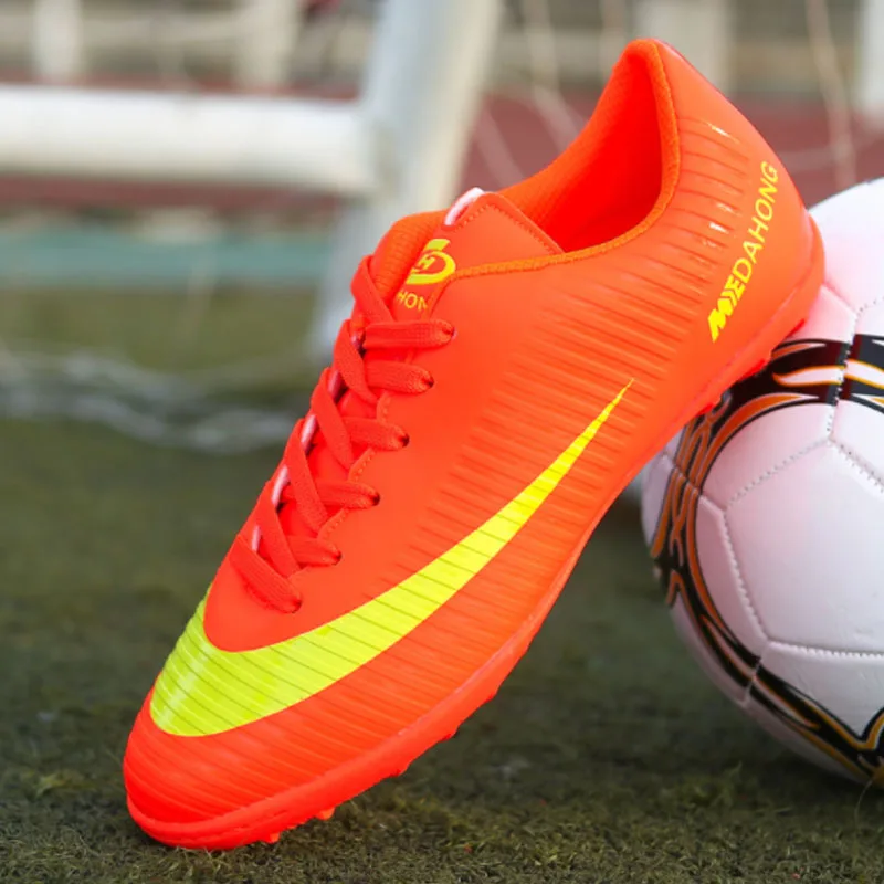 Chuteira futebol футбольная обувь с высоким горлом мужские кроссовки menFG long nails cr7 34