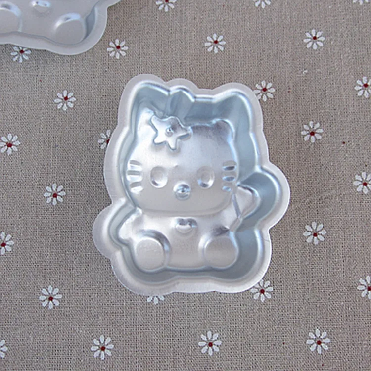 1 шт. hello kitty для мини-кекса пирога съемная нижняя форма пудинга DIY Форма выпечки