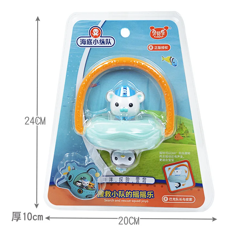 Octonauts аниме игрушки для детей детская погремушка колокольчик