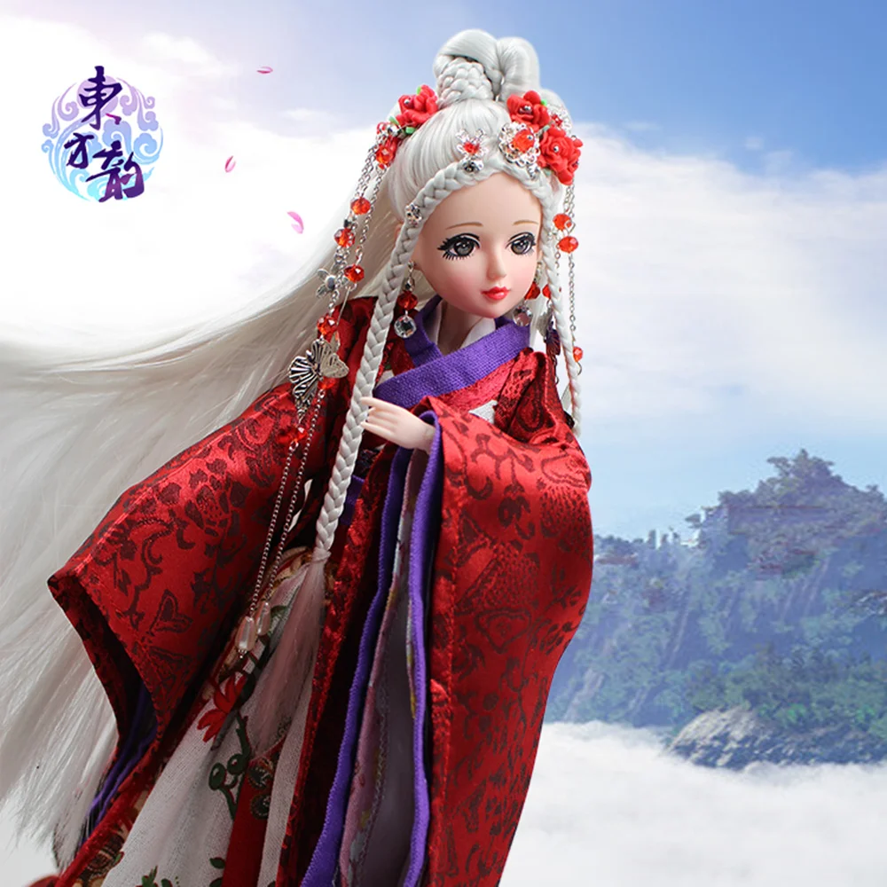Fortune Days East Charm 1/6 Костюм Кукла бай Ху с макияжем последняя Ограниченная серия