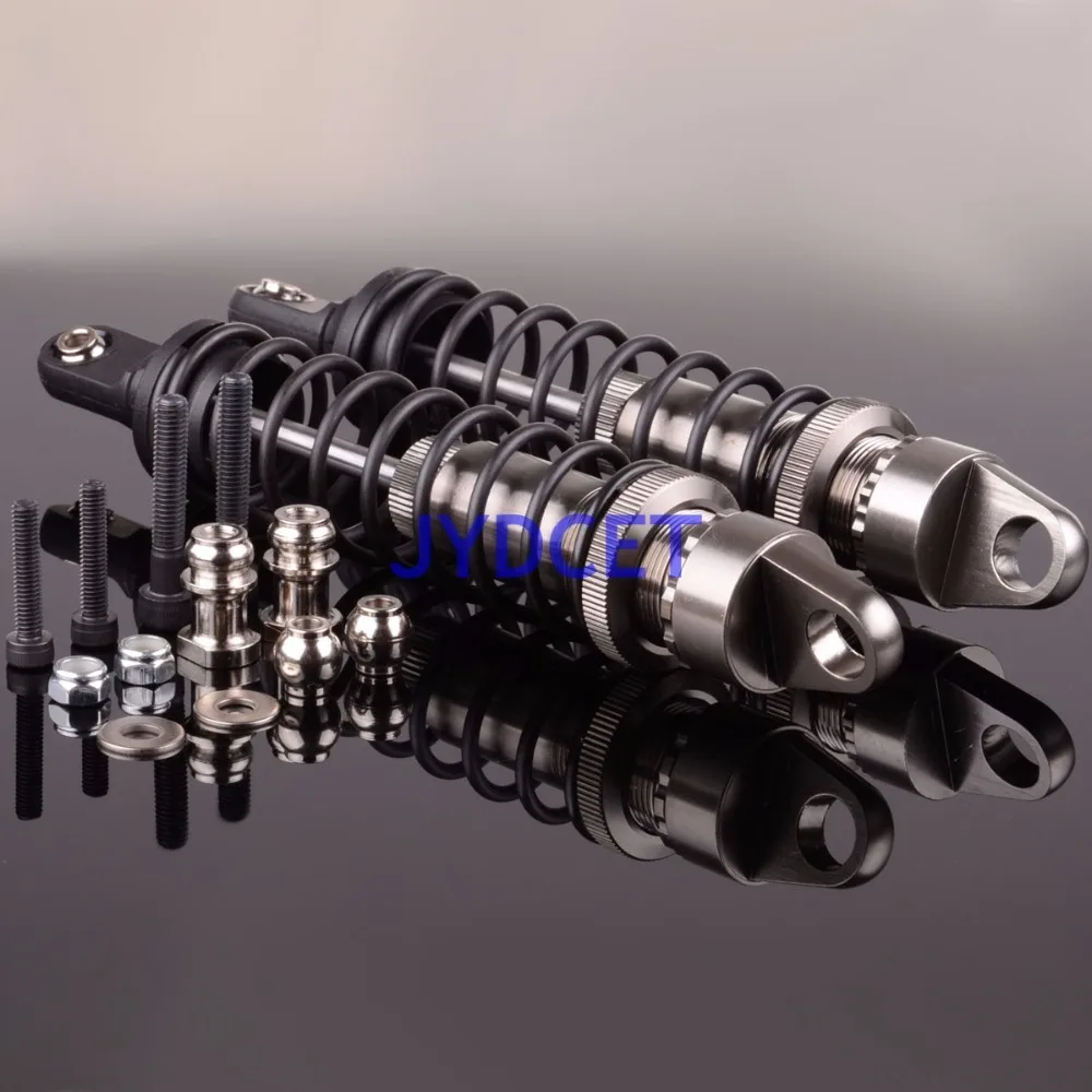 

2PCS Aluminum Front /Rear Shock Absorber 195mm 054010 For RC 1/5 HSP REDCAT