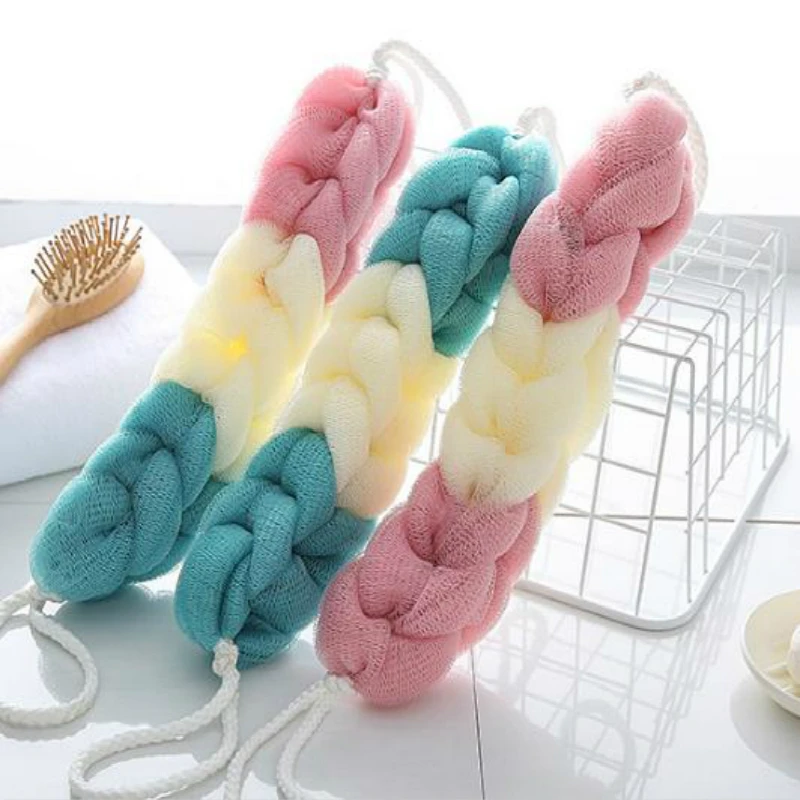 Нейлоновая сетка для ванны и душа тела стирка губка отшелушивания очистки