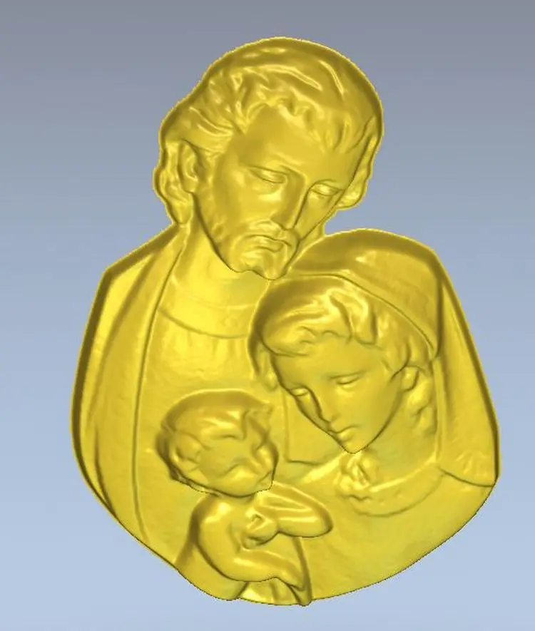 Новый 3d модель рельеф для ЧПУ в файловом формате RLF|3d model relief|3d relief modelfor cnc |