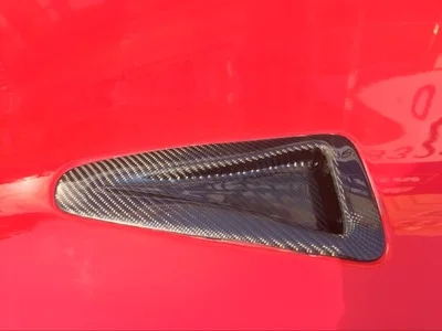 : GTR R35 Углерода Двигателя Scoop Вентиляционные Отверстия Воздухозаборника