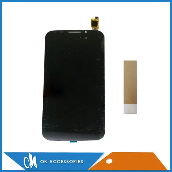 

For Alcatel POP S7 OT7045 7045Y OT 7045 LCD Display+Touch Screen Digitizer Assembly Black Color With Tape