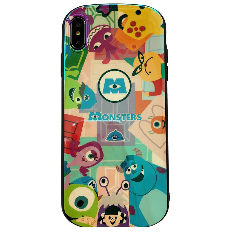 Чехол для iphone XS max Toy story Shield милый мягкий чехол blue ray Monsters 8plus 8 X XR 6 6s p 7 7P мультяшный |