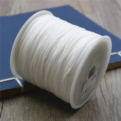Нейлоновый шнур 10 м 0 8 китайский с узлом макраме плетеный DIY кисточки вышивка