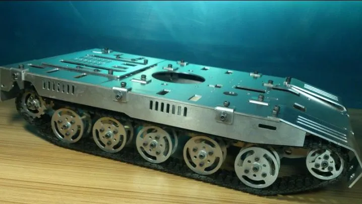 RC металлический корпус танка гусеничный автомобиль умный независимая подвеска