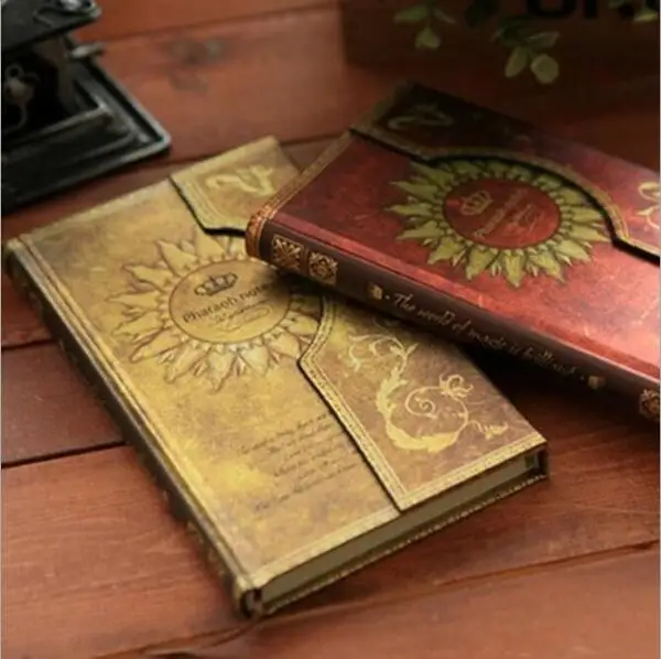 Винтажный таинственный волшебный мир магнитная пряжка блокнот из