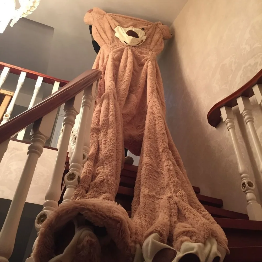 Супер колоссальный плюшевый медведь плюшевая игрушка огромный Американский 133 86