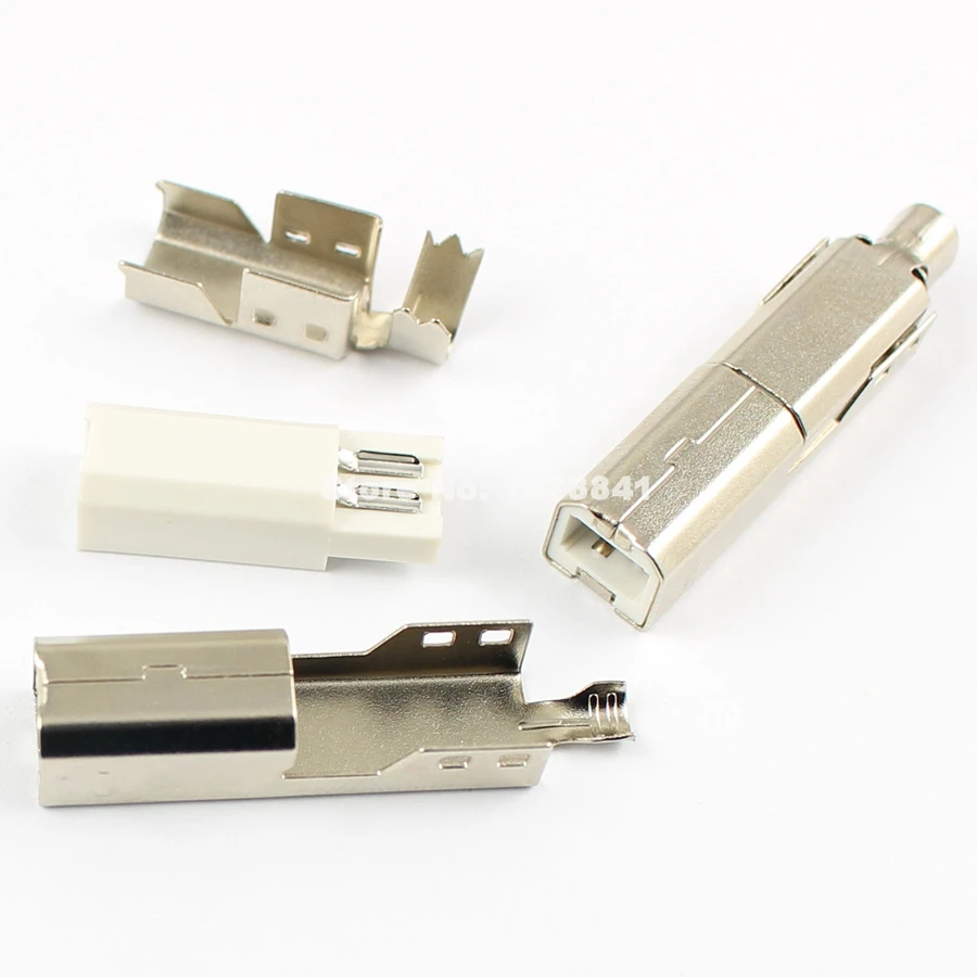 20pcs USB Male Type-B Plug Connector Socket For DIY | Обустройство дома