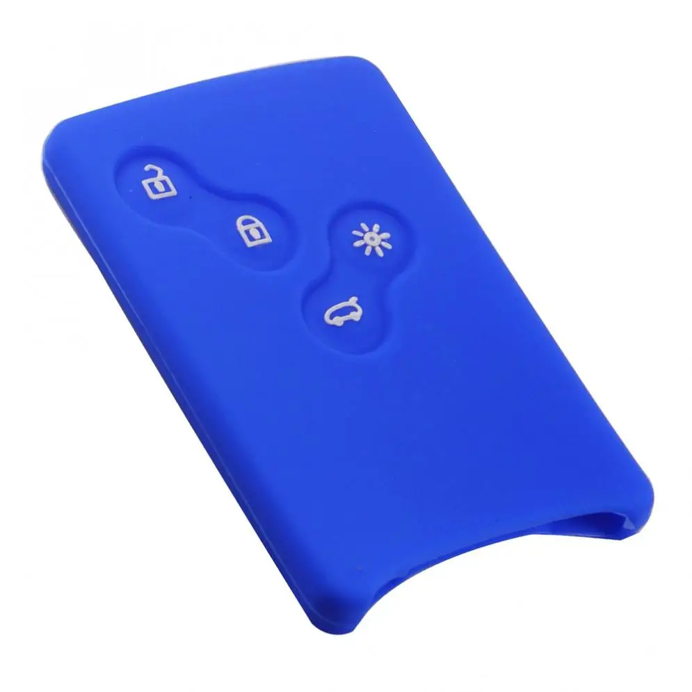 Силиконовая прямая пластина для автомобильных ключей 2 цвета кнопки | Автомобили