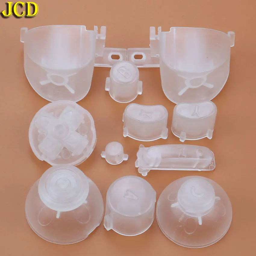 Полный набор JCD колодки для геймпада кнопки A B X Y L R с 3D крышкой джойстика NGC