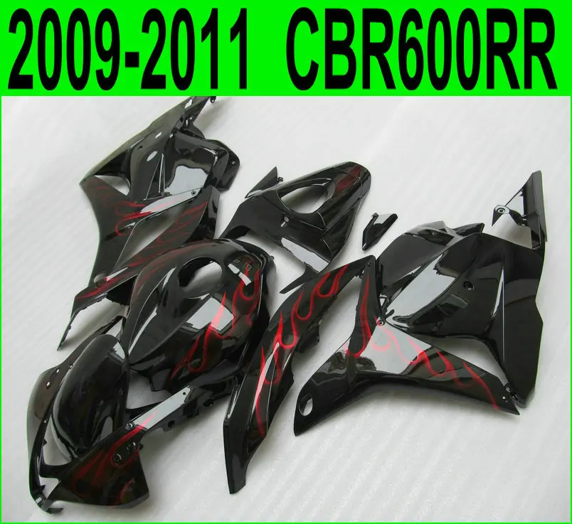 Комплекты пресс форм для Honda комплект обтекателей CBR600RR 2009 2010 2011 (красное пламя)