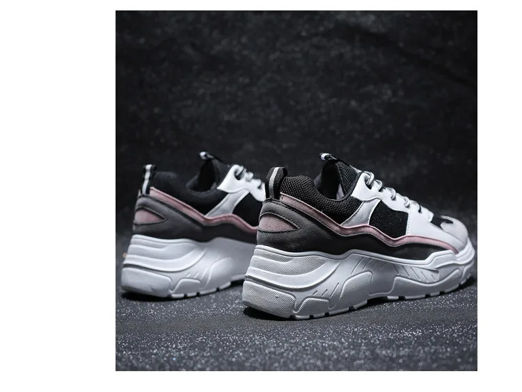 Ins/дышащая обувь; женские кроссовки; chaussures femmes automne; женские кроссовки; schoenen vrouw runway off dad; осенне-AE-44