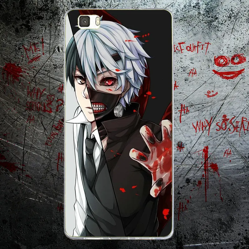 Tokyo Ghouls аниме для Huawei P8 P9 P10 P20 Mate 10 Pro Y5 Y6 II Y7 Honor 6X7X9 Lite чехол Мягкий ТПУ силиконовый