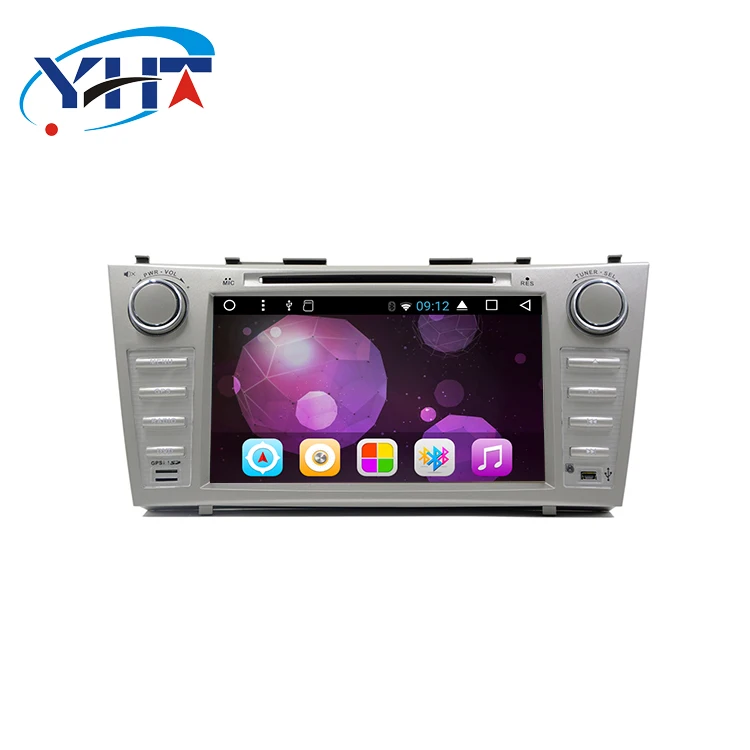 Четырехъядерный Android 7 1 четырехъядерный 1024*600 для TOYOTA CAMRY 2007 2008 2009 2010 2011