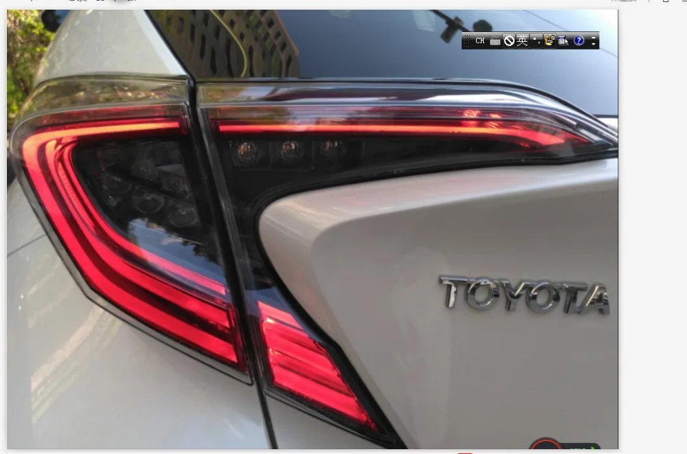 Автомобиль Стайлинг задние фонари для Toyota CH-R C-HR CHR- Led высокая версия задние фонари задний фонарь DRL+ тормоз+ Парк+ Сигнальные огни