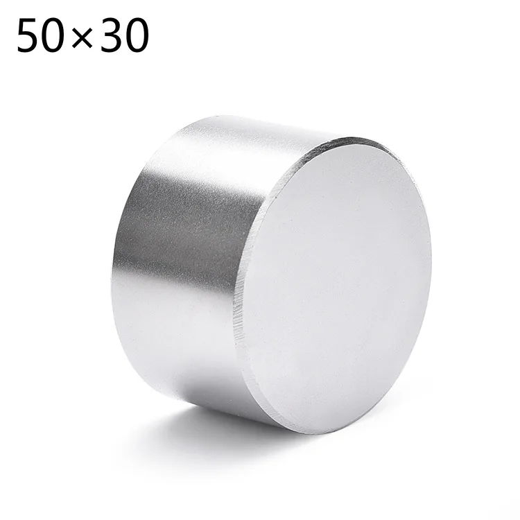Магнит 1 шт./лот N52 диаметр 50x30 мм популярный круглый магнит сильный