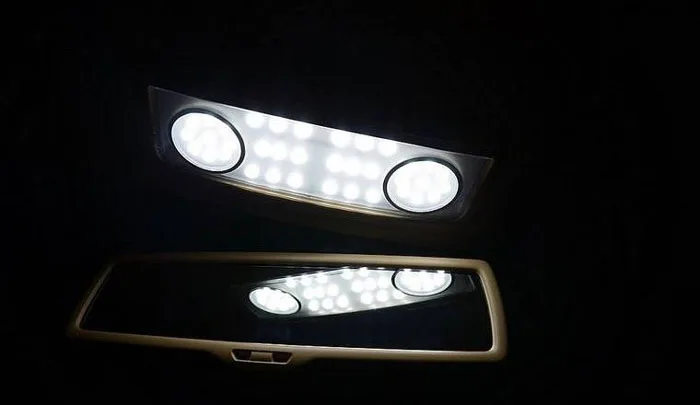 Светодиодные лампы для чтения 7 шт./комплект ламп внутреннего освещения карты Golf