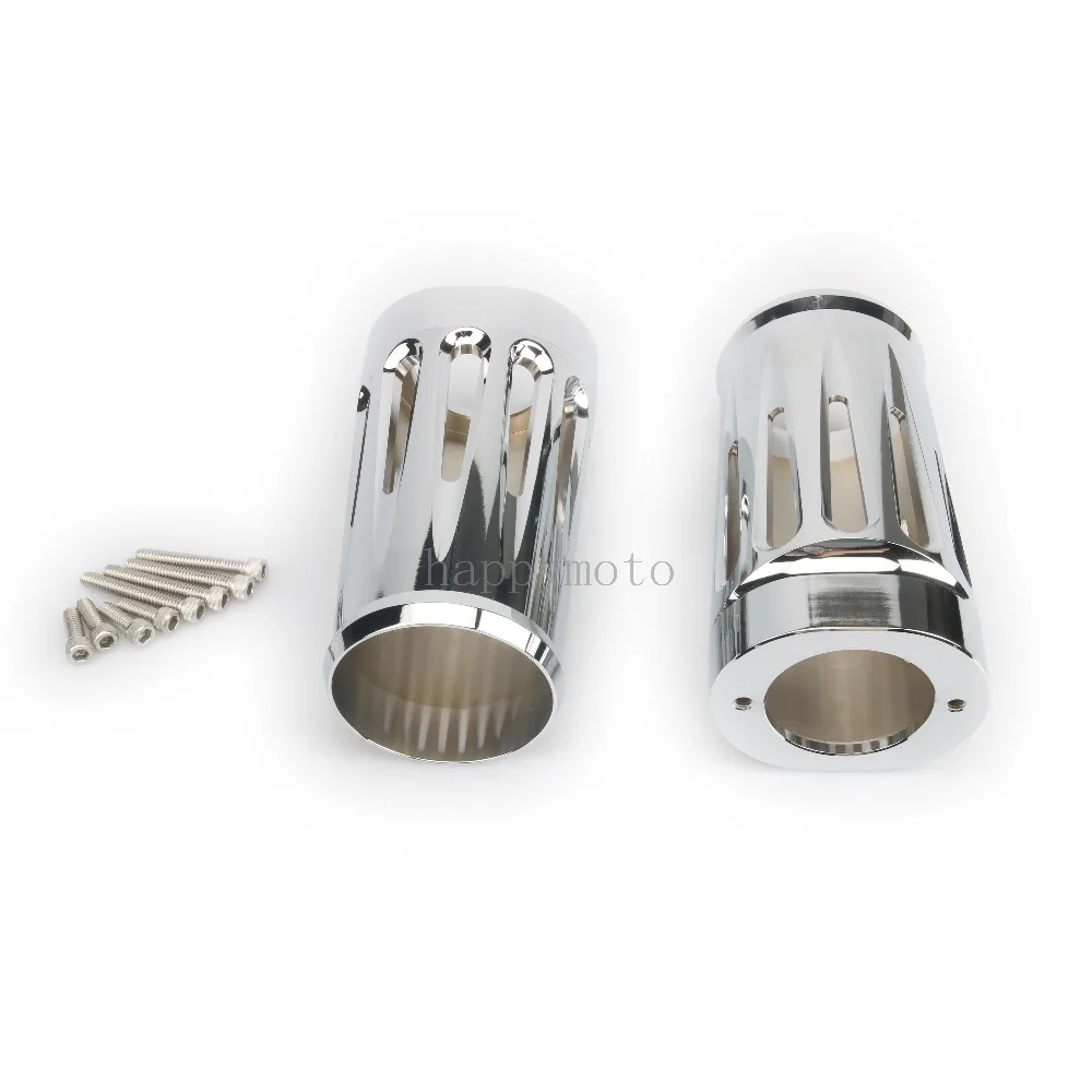 Ползунок вилки декоративный ползунок черная хромированная крышка для моделей