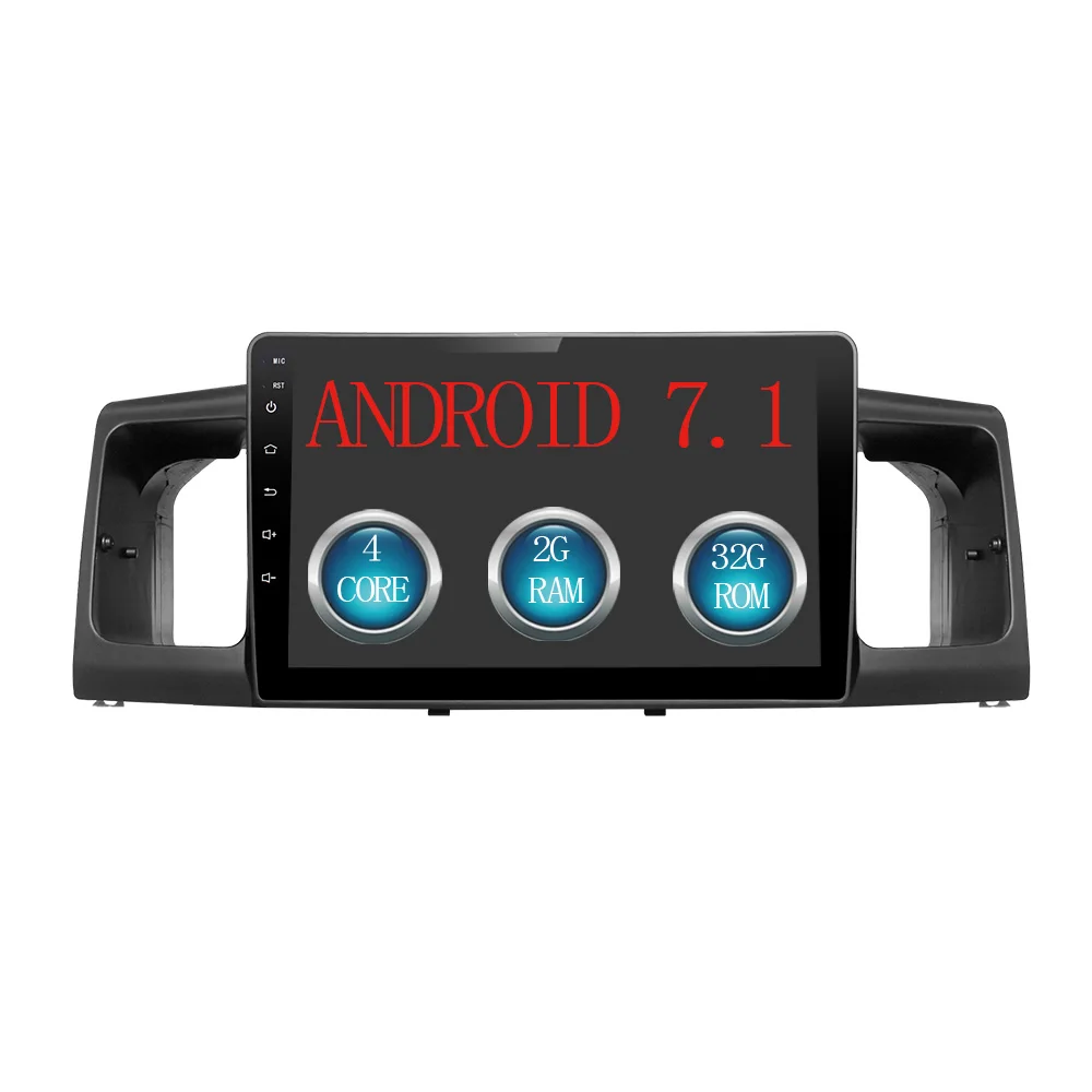 Оранжевый JIUYIN 9 Inch Car Multimedia Player Android 7.1 Car DVD Player Car Radio For TOYOTA Corolla E120 Radio GPS Navigation - Цвет: Оранжевый