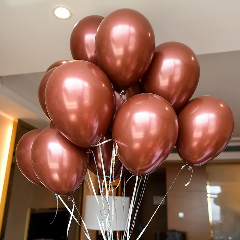 NASTASIA кофе коричневые воздушные шары латексные воздушные шары Globos партии День рождения Свадебные воздушные шарики 12 дюймов качество утолщаются 2,8 г Гелиевый шар