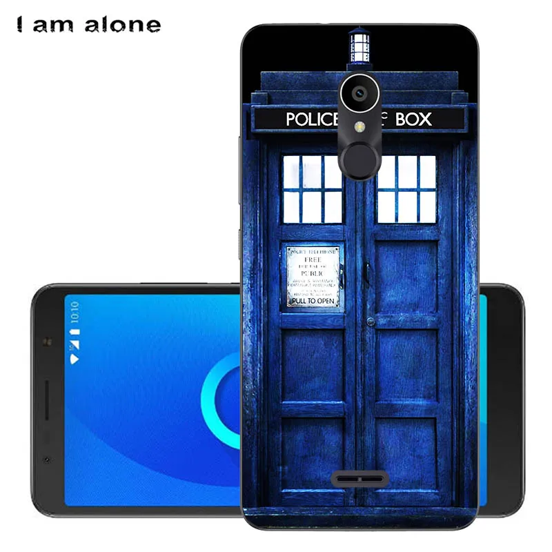 Solf TPU W69 I am alone Phone Shell For Alcatel 3C 3C Dual 5026D 6.0 inch Solf TPU Fashion Cute Color Paint Mobile Case - Цвет: Solf TPU W69